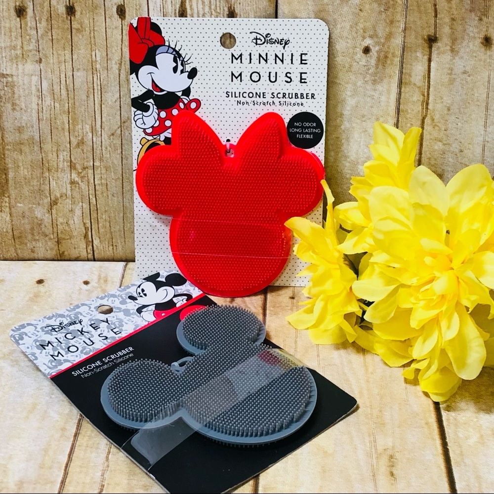 COPY - Mickey & Minnie Mouse 100% Silicone Scrubbers (Set of 2)